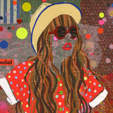 painting Polka Dot Dress by Sarah Beetson