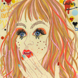 Painting Vivienne by Sarah Beetson