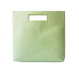 Perforated Fold It Green - Maria Cardelli Fashion Accessories