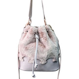 Furry Puzzle Pink - Maria Cardelli Fashion Accessories