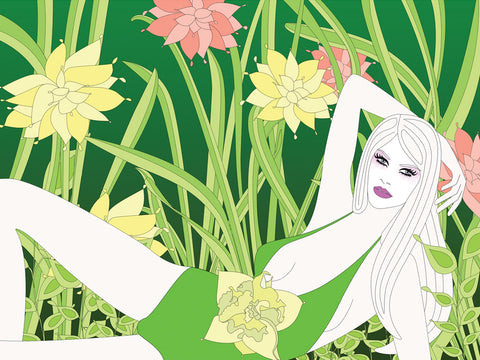 In the garden